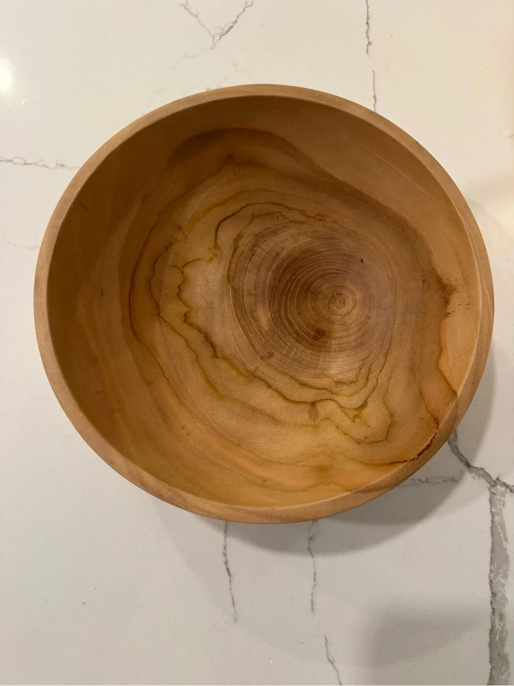 Natural Wooden  Bowl - Warm Brown